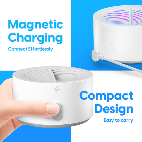 AquaPure Fruit and Vegetable Washing Machine, USBRechargeable Produce Purifier 3.94 x 1.97 in